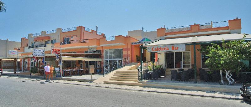 Hotel Pelopas à Tigaki Extérieur photo